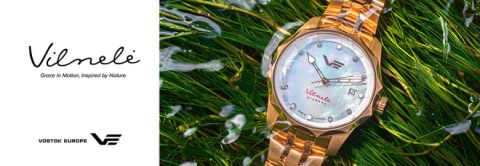 Vilnelė – Nowa Kolekcja Zegarków Vostok Europe: Elegancja i Energia Natury